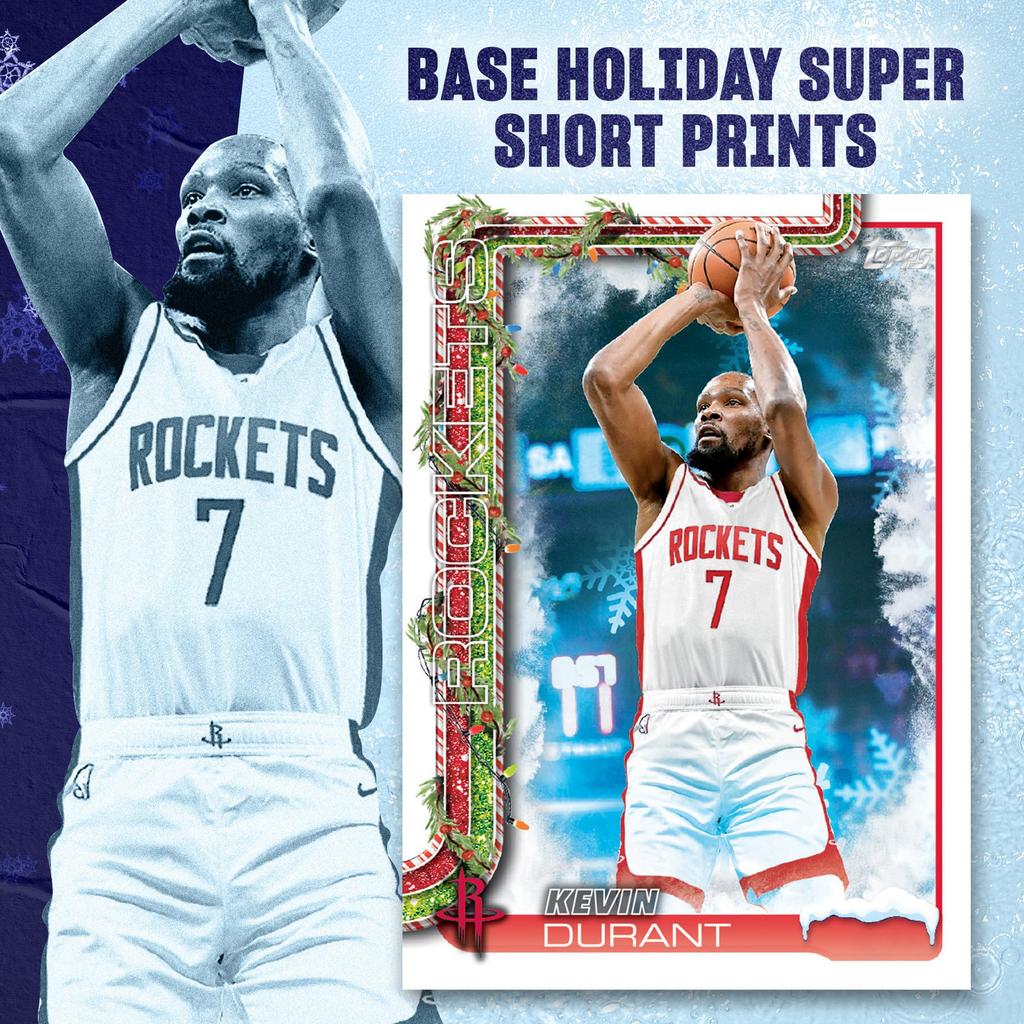 2025 Topps Holiday Kosárlabda Gyári Zárt Mega Box - -
