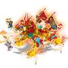 Ninja Phantom Building Blocks Gold Fire Qilin Set,  DIY Educational Toy for Kids