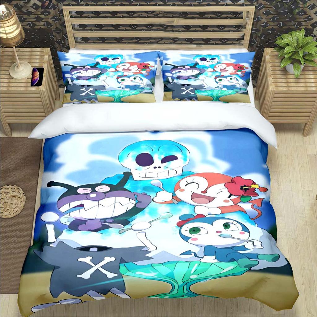 Western Style Bedding Set Sea Turtle Bedlinen White Quilt Set with Pillow Cover Super King Beds 3d Comfortable Thick Bedclothes