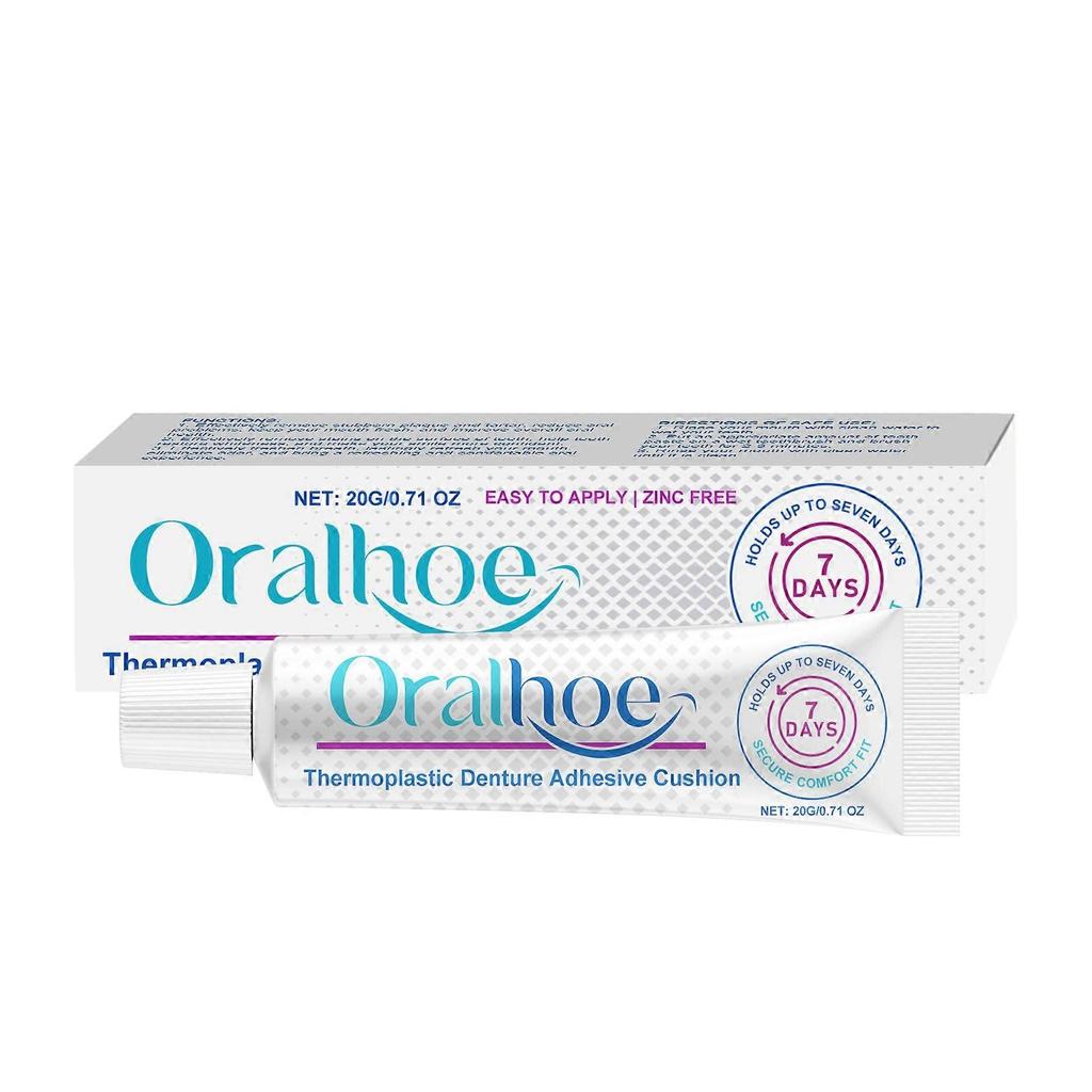 Long-Lasting Denture Adhesive - Comfortable, Secure Fit for Up to 7 Days