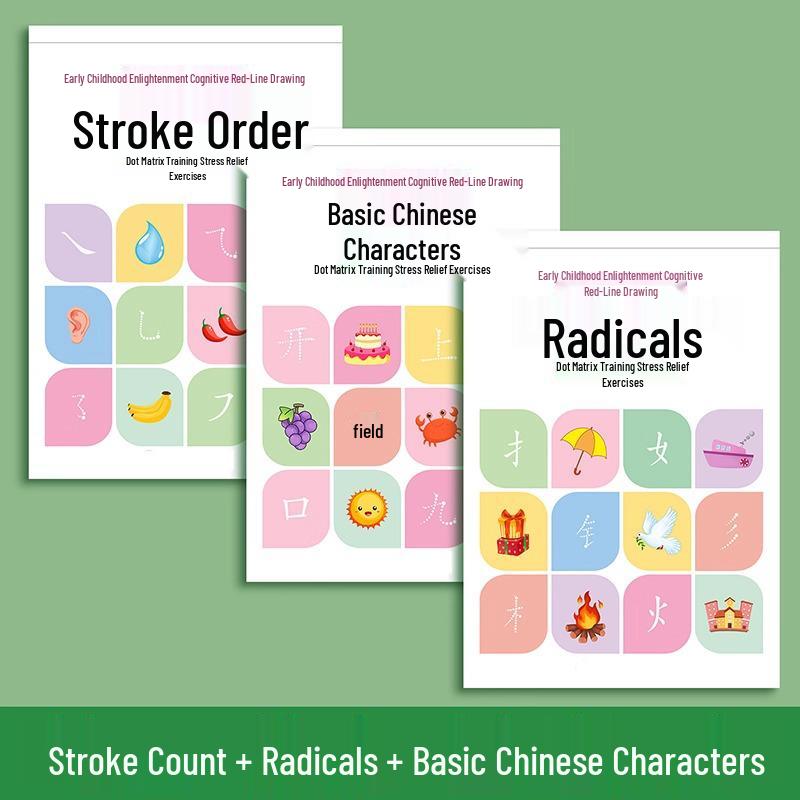 Children's Stroke Order Tracing Book: Kindergarten to Primary School Transition Writing Practice
