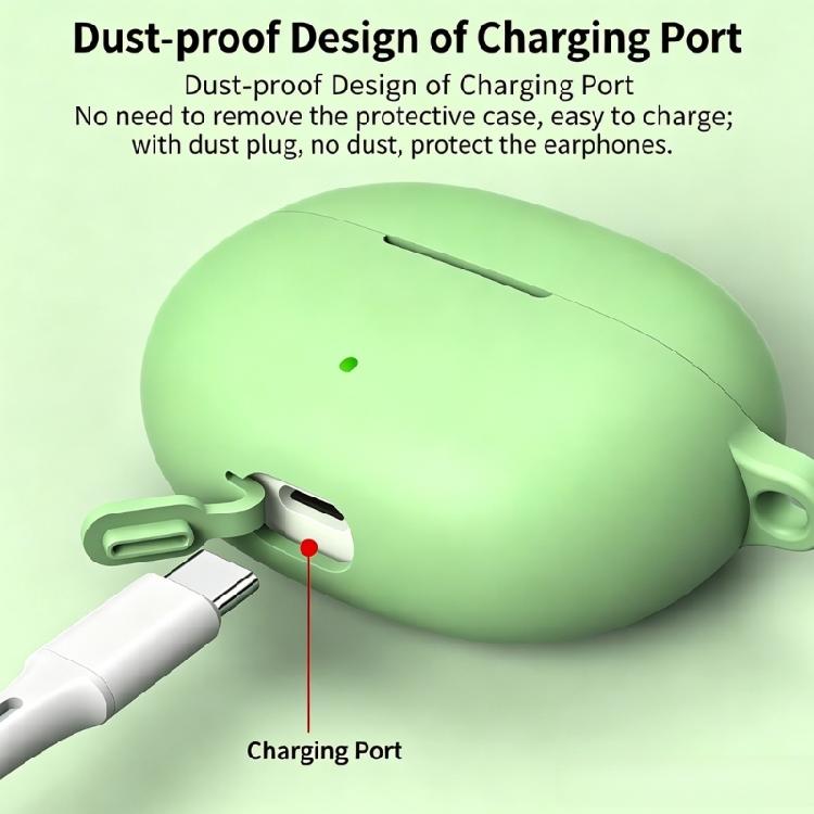 Flexible Silicone Earphone Protector Case Shock Absorption Dust Prevention for True Wireless 3e Wireless Earbud