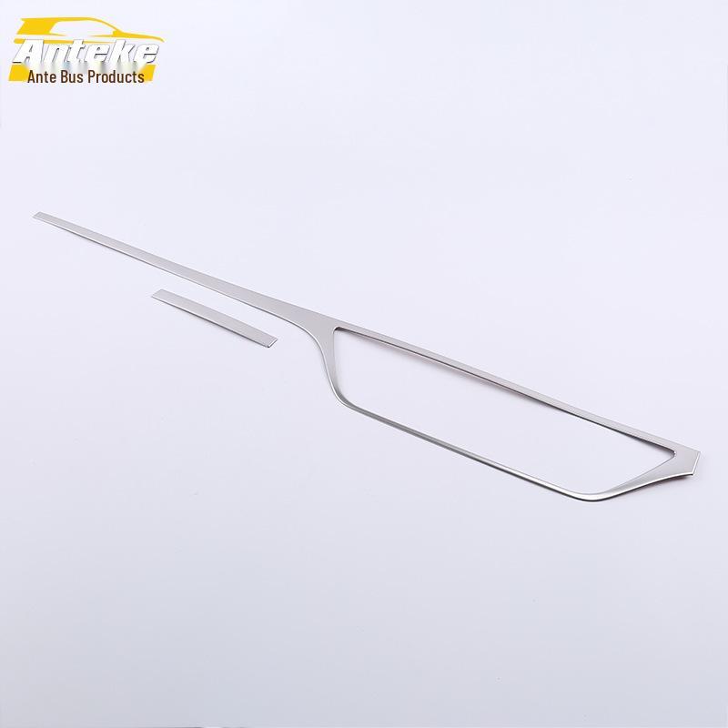 Stainless Steel Dashboard Trim for 18 Qin: Central Control Bright Strip Decorative Sticker