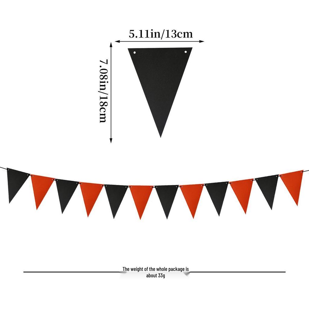 2025 Halloween Themed Party Decoration Banner for Families, Schools, and Shopping Malls
