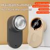Electric Fabric Shaver Lint Remover for Clothes LED Display Rechargeable Portable Fuzz Shaver Hairball Trimmer High Speeds Safe