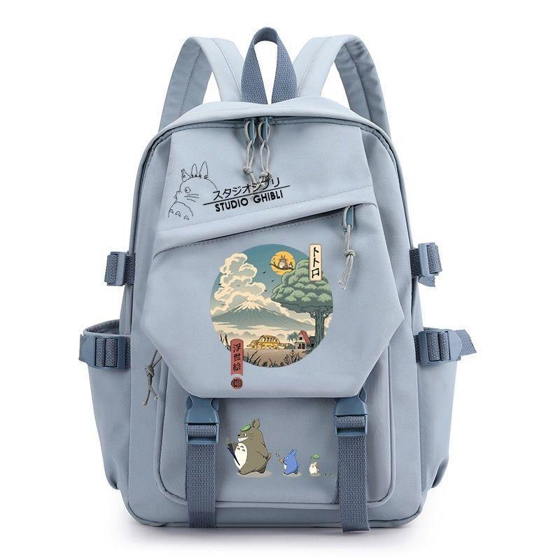 Animation Printing Student Schoolbag Outdoor Travel Bag Large Capacity Business Computer Bag Casual Backpack