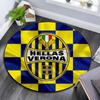 Hellas Verona pattern round rug,Carpet Rug for Living Room Bedroom Playroom ,Non-slip Floor Mat,Holiday Gifts and Birthday Gifts.