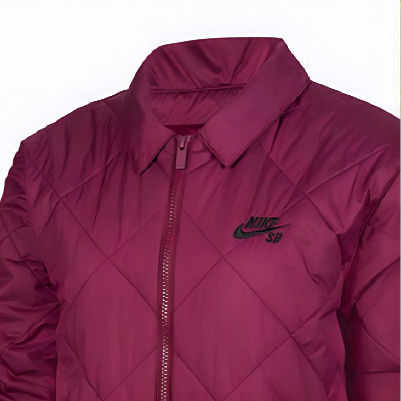 Nike SB Lightweight Warm Seam Collar Skate Cotton Jacket Unisex Jacket Burgundy DH2629-610