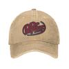 Sommer Dr Pepper Buchstabe Est Baseballkappe Sonne Hohe Qualität Benutzerdefiniertes Logo Gewaschene Trucker-Kappe Unisex Erwachsene Yk Snapback-Kappe