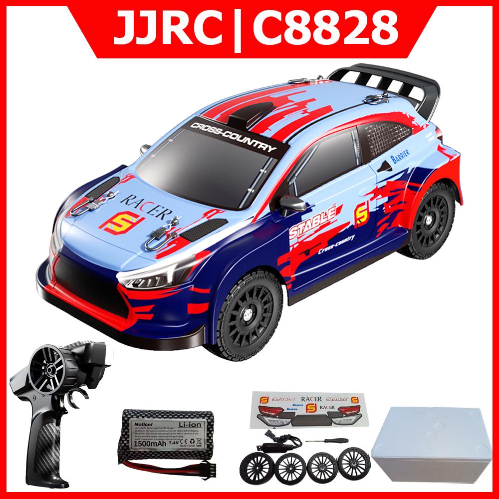 

JJRC C8828 1/14 RC Car 2.4G All Terrain Driving Car Four-Wheel Drive Kid Carbon Brush Motor Remote Control Racing Car Toy Gift