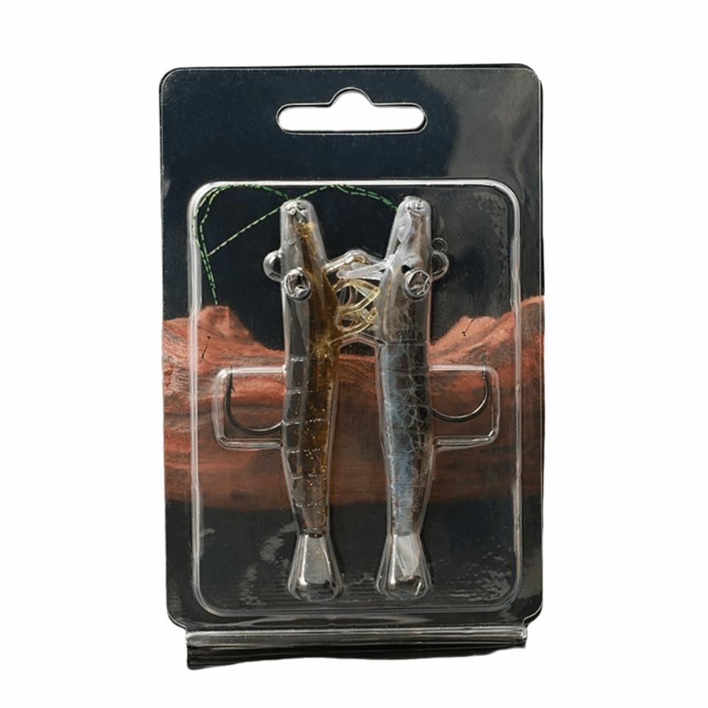 2pcs 11g/8.3cm Luminescent Fishing Lure Soft Fishing Bait Hooks  Freshwater Fishing