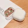 Cartoon Flower Clear Earphone Cases Cover With Hook Case For Samsung Galaxy Buds 2Pro Live 4 Pro 3Pro 4Pro 2 3 FE