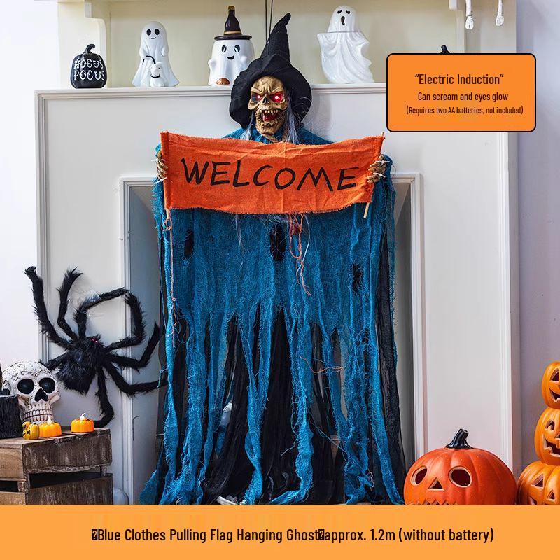 Halloween Human Skeleton Decoration for Party and Scene Layout