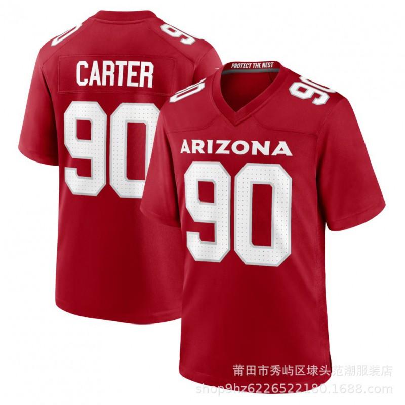NFL Arizona Cardinals 18 Embroidered Football Jersey Mens Team Sports Uniform
