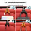 AABIC1 For Benz 1/2PCS Car Styling Seat Headrest Hook Auto Back Seat Organizer Accessories Exclusive AMG W124 W203 W204 SPRINTER V