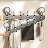 Suction Cup Clothes Hook Coat Rack Wall Mount Clothes Hooks Multipurpose Hanger Entryway for Bathroom Kitchen Accessories
