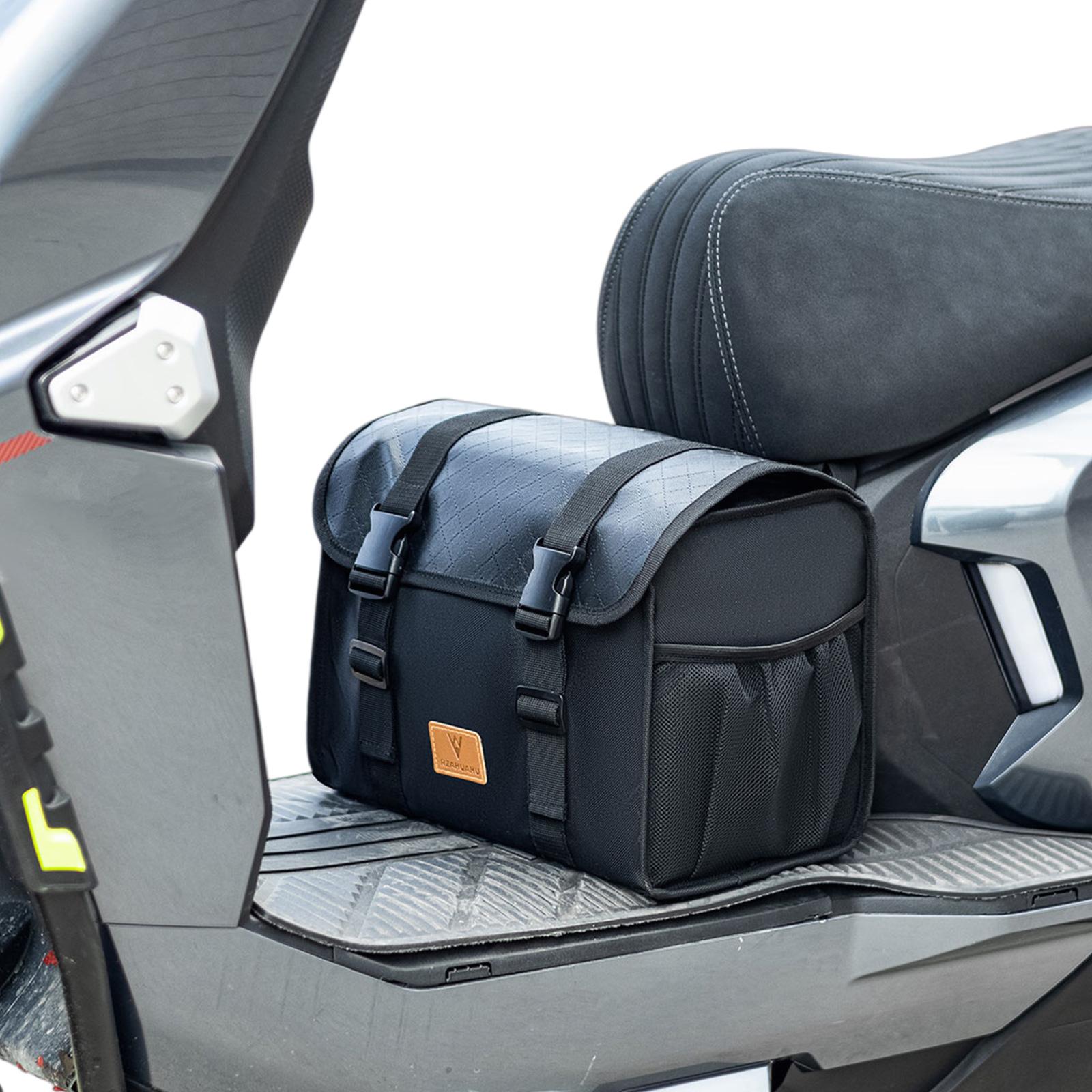 Bike Rear Rack Bag 12L Waterproof Bike Pannier Bicycle Ebike Saddle Bag for Rear Rack Shopping Commuter Cycling Trip China Mainland