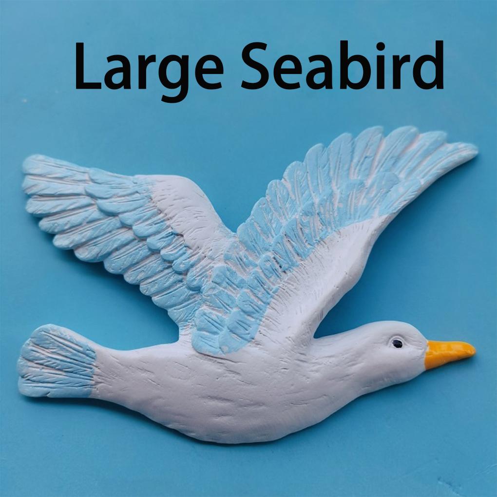 3pcs/set Nautical Elegance Beach Decorations For Home With Seagull Theme Sea Turtle Bathroom Decor