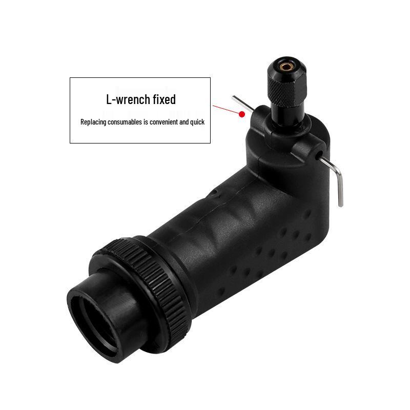 90° Right Angle Converter for Electric Drill - Small Angle Grinder & Power Tool Accessory