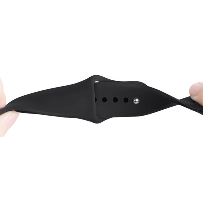 Universal Silicone Sport Watch Strap for 18/20/22mm Samsung Galaxy & Huawei