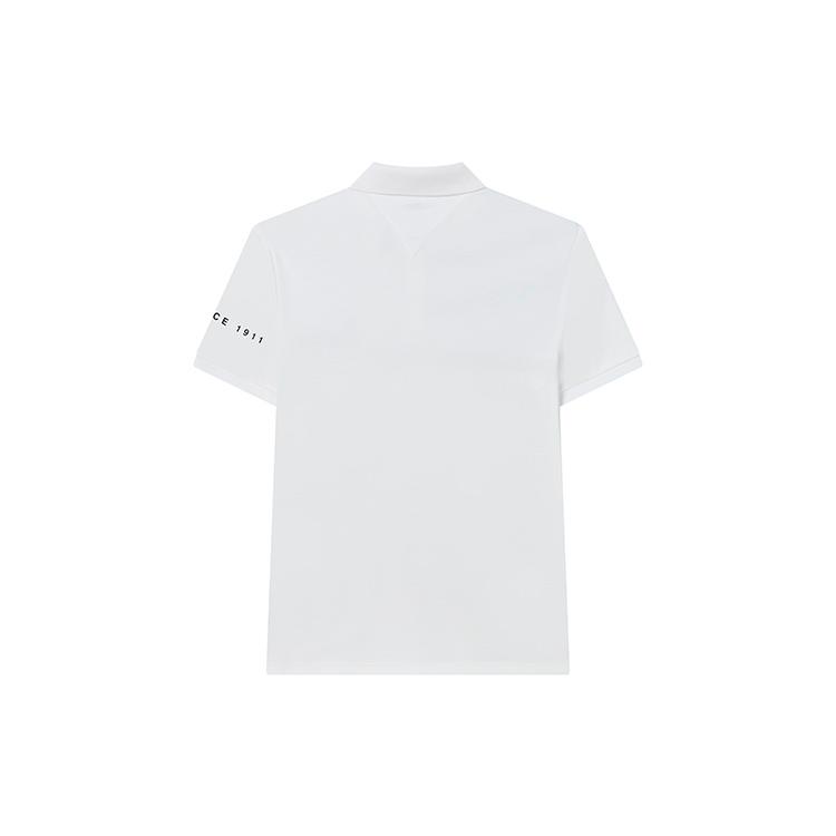 New FILA Polo Shirt Men's Standard White F11M231114F-WT
