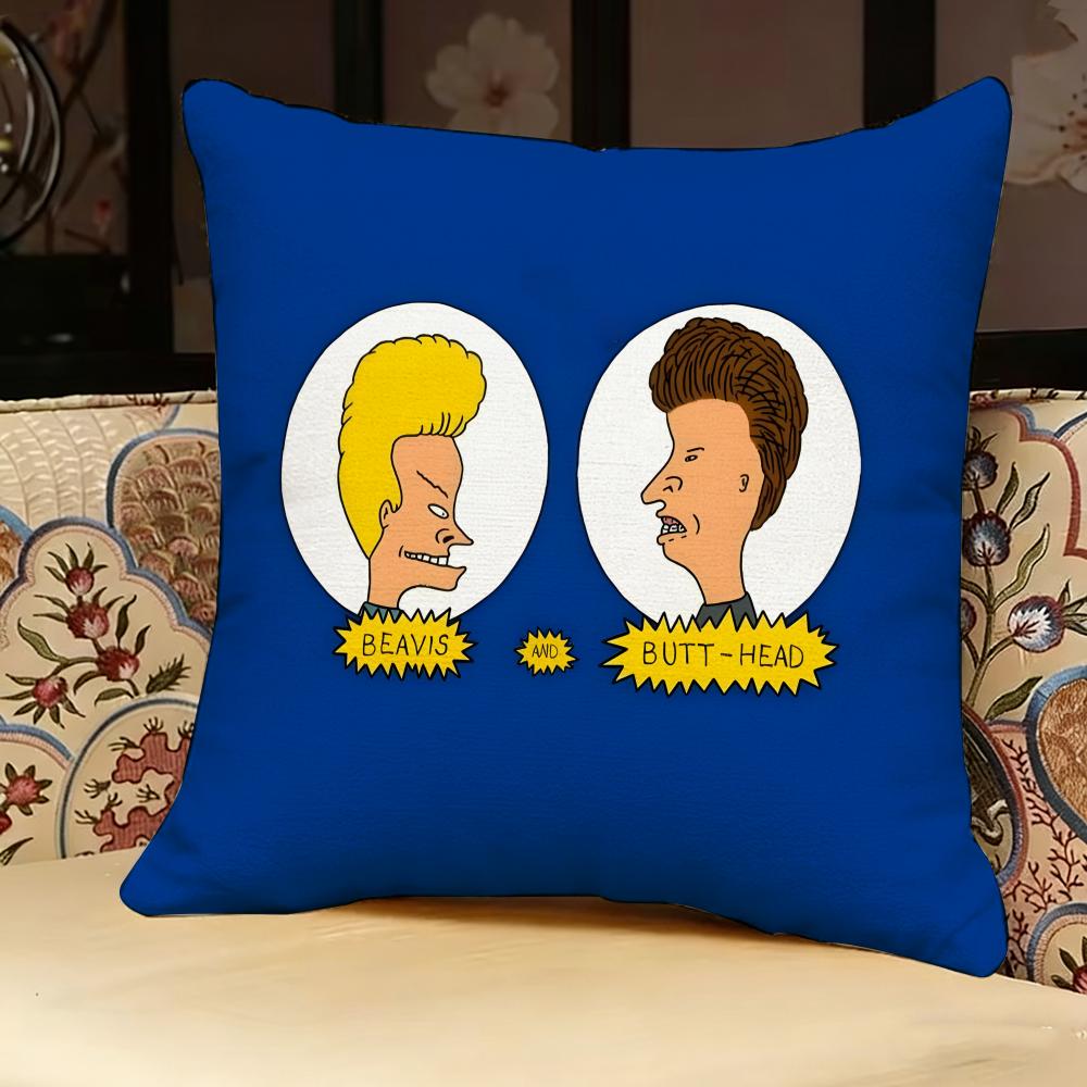 Beavis Und Butt-Head Kissenbezug Kissenbezug, Zweiseitig Bedruckt, Sofakissen, Schlafzimmer Kopfteilkissen