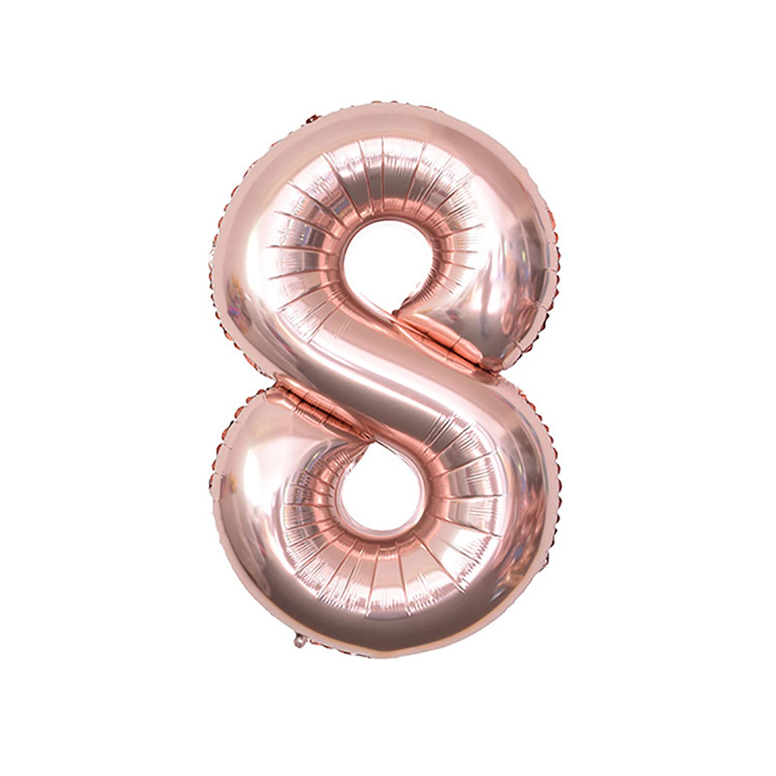 

Rose Gold Number 6 Baiioons 40 Inch Number Balloons 6th 16th 26th Foil Mylar Helium Number Digital Balloons Champagne Gold 60 Birthday Party 66 Anni One Size