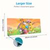 Adventure Time Lace Solid Color Mouse Pad Large Gaming Table Cushion Non-slip Laptop Tablet Big Mousepad XXL Mat Mini PC Playmat With Lock edge