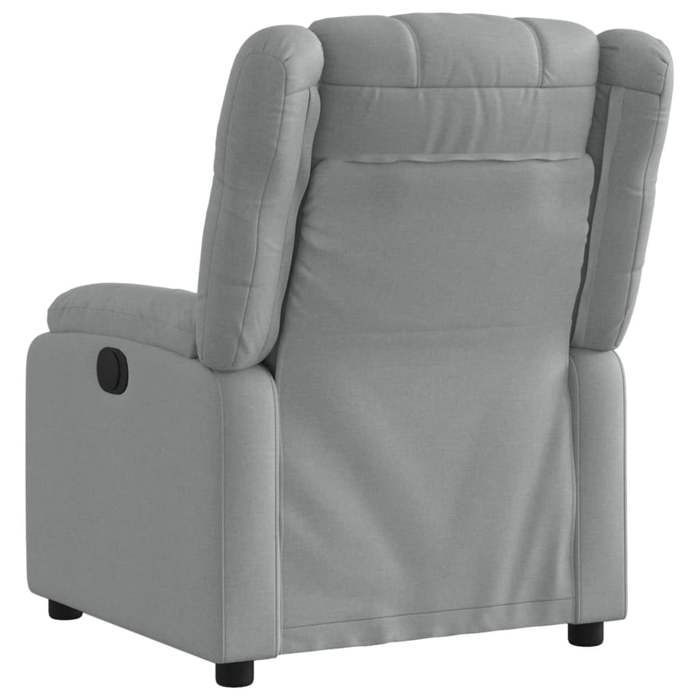 VidaXL Fauteuil Inclinable, Chaise avec Repose-pieds, Siège avec Dossier et Accoudoirs, Meuble de Salle de Séjour, Moderne, 373536