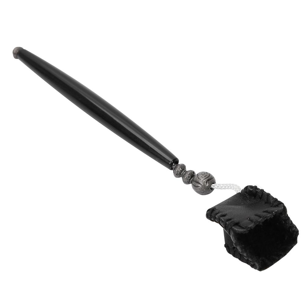 Snooker Billiard Pool Chalk Holder Pricker Cue Table Accessory (black)