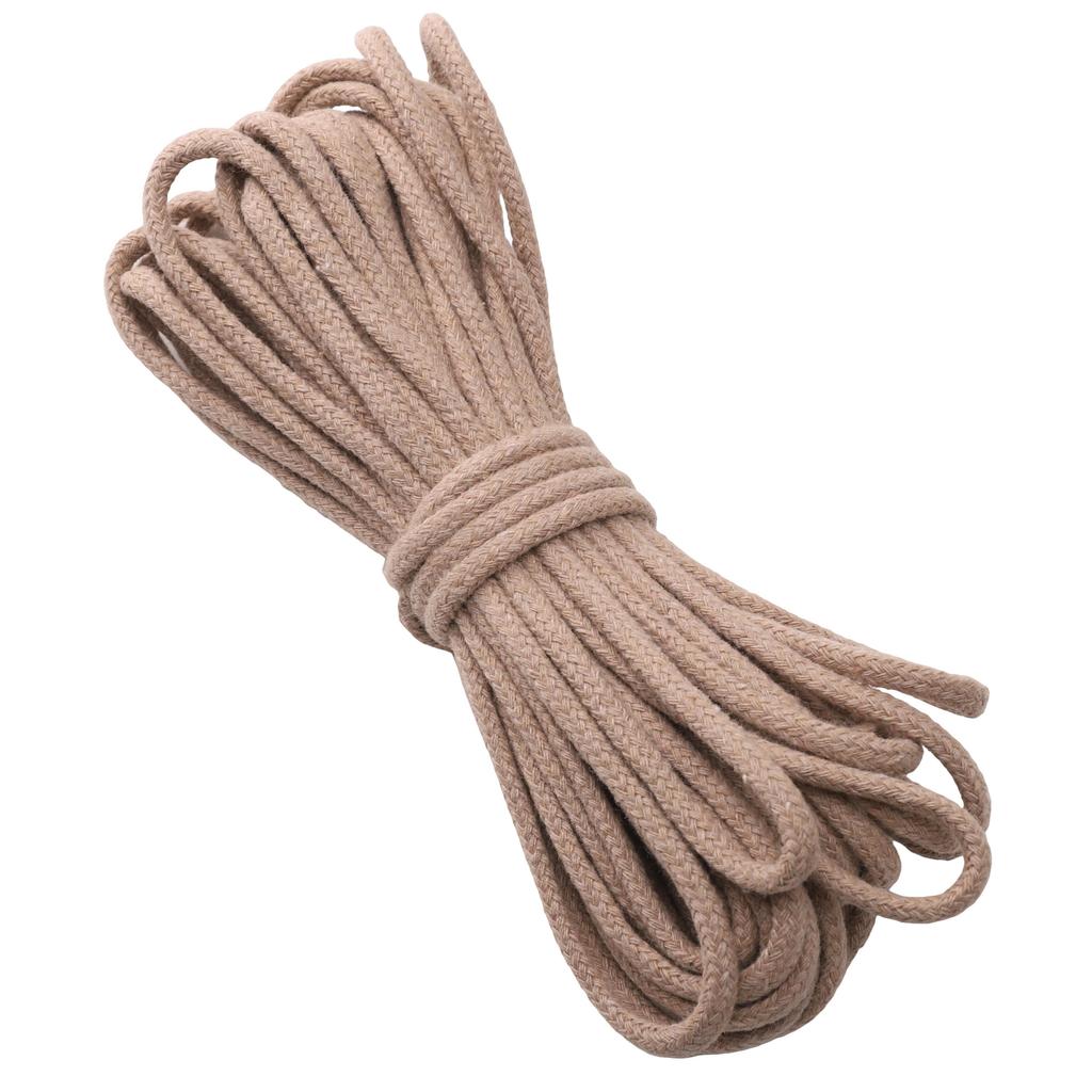 Core Cotton Monochrome Braided Rope Cotton Cord Thread String DIY Beading Bracelet Jewelry Making