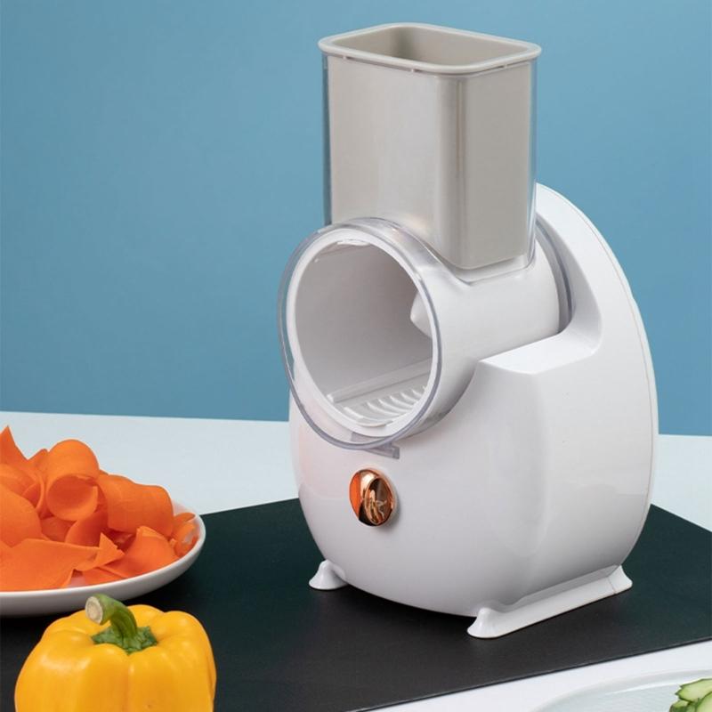 Effizientes Schneidegerät Multifunktionaler Gemüseschneider Elektrischer Food Chopper Einfaches und Schnelles Schneidwerkzeug ABS-Material
