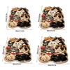 Washable Cat Print Rug Plush Carpet New Bedside Rug  Home Decoration