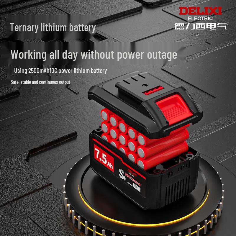 DELIXI DLX-MJD21 Cordless Reciprocating Saw CN Plug (adapter Included)