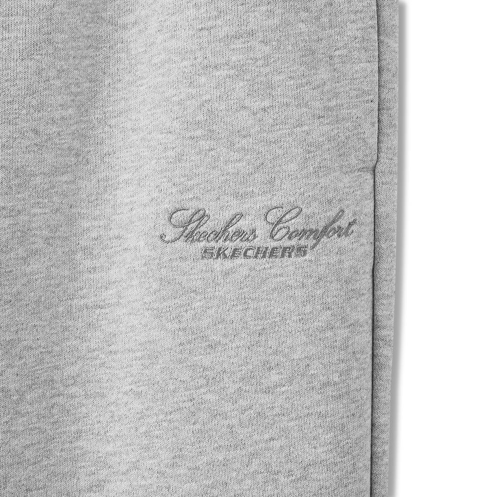 Skechers Simple Comfortable Solid Color Breathable Knitted Sports Pants Unisex Pants Mixed-Gray L126U017-046J