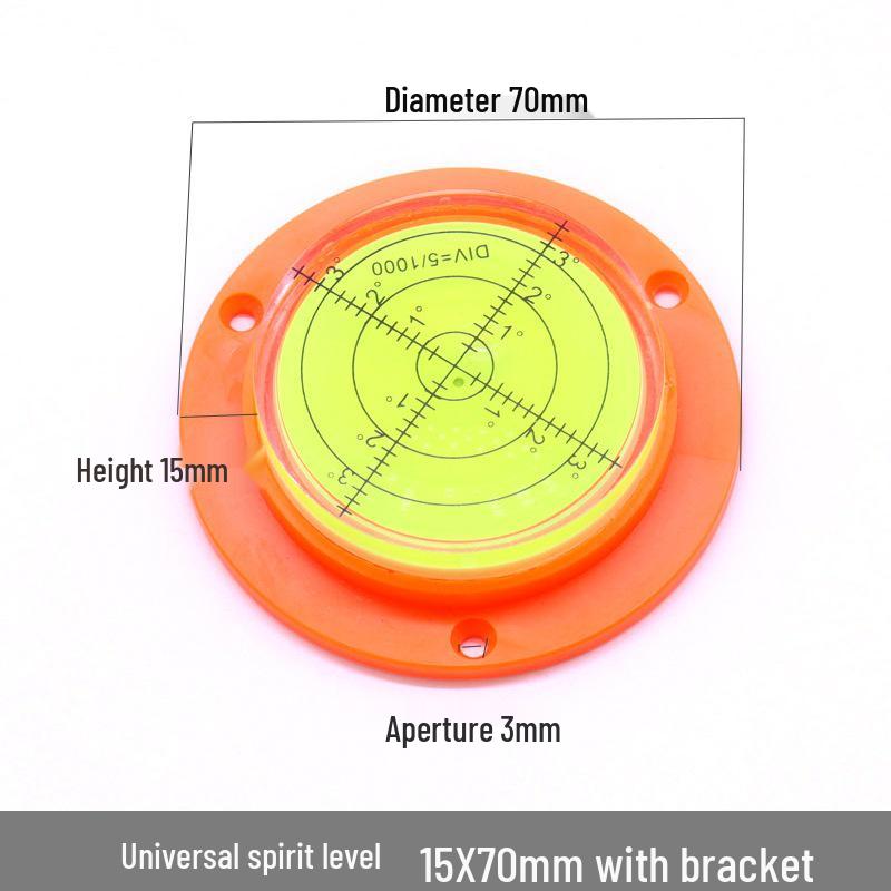 Portable Universal Level Bubble for Crane Pile Driver and Drill Rig