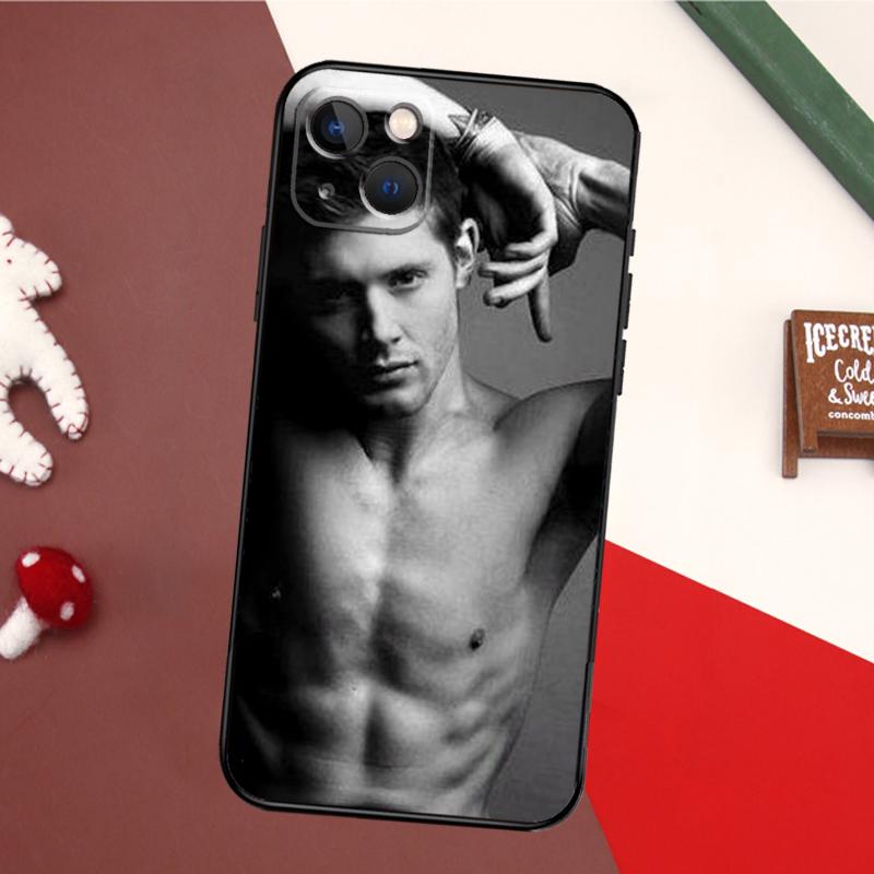 Supernatural Jensen Ackles Case For iPhone 11 12 13 14 16 15 Pro Max Plus Mini X XR XS Max 7 8 Back Cover