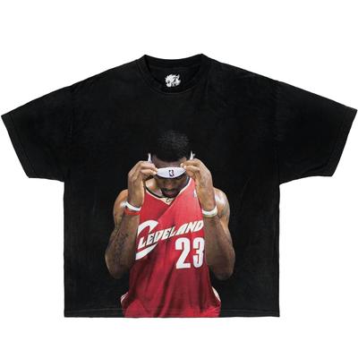 Lebron James Boxy Vintage Shirt Graphic Basketball Tees Oversized Streetwear Y2K