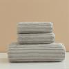Face Towel High Absorbent No Shedding Fluffy Soft Coral Fleece Bath Towel for Kids Adults Travel 74 X 34cm