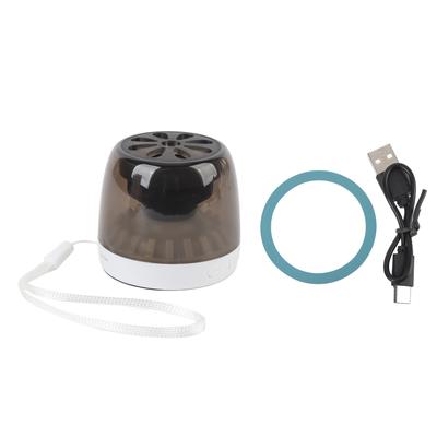 Manyetik Bluetooth Hoparlör Taşınabilir RGB Şeffaf Cep Telefonu Standı F6 Buzdolabı Tezgah Araba için