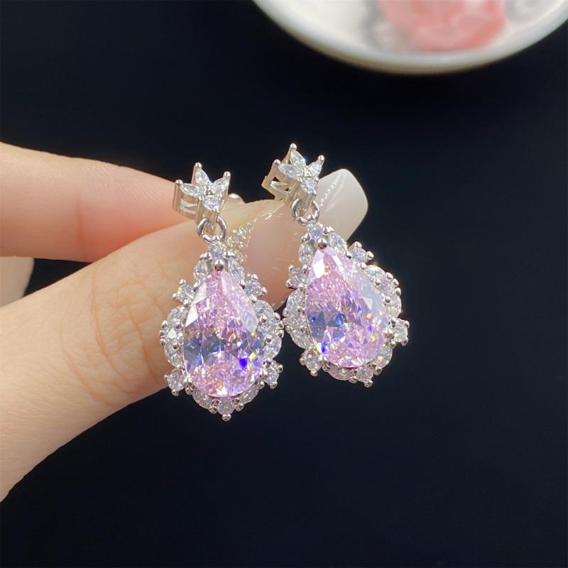 Sace Gems Classic Copper Alloy Zircon Ring Earrings Pendant Necklace Jewelry Sets Wedding Party Gifts