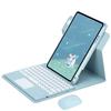 Funda con Teclado Táctil para iPad 11 Funda A16 Funda con Rotación 360° para iPad 11ª Generación Funda Cubierta con Ranura para Lápiz