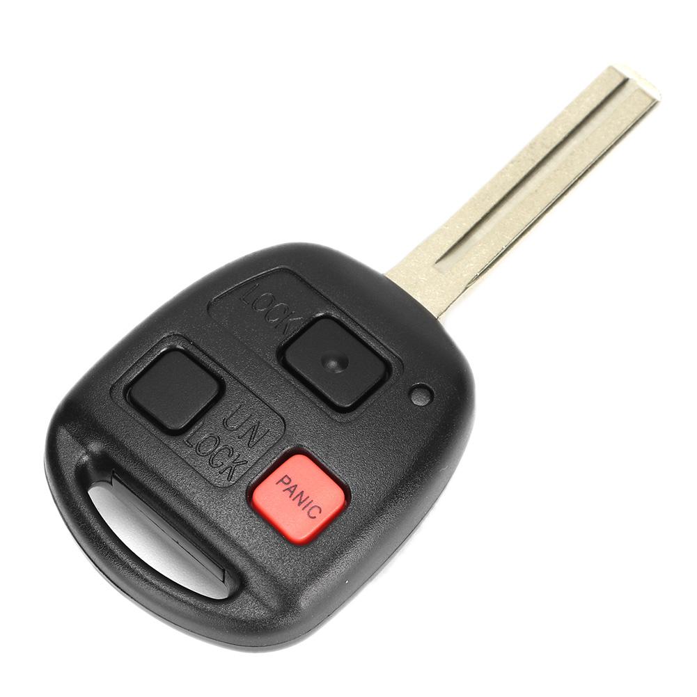 312MHz 3-Tasten-Fernbedienungsschlüsselanhänger N14TMTX1 mit 4C-Keramikchip passend für Lexus RX300 9903