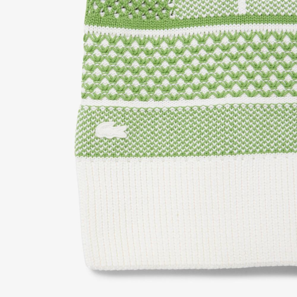 Lacoste Women's Jacquard Graphic Dress EF9888-56G4IN