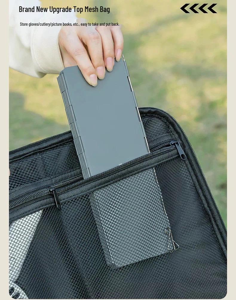 Large Outdoor Folding Storage Box for Picnic and Camping Gear