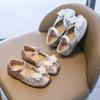 Autumn 2025 Soft Sole Slip-on Loafers for Baby Girls - Casual Princess Flat Shoes