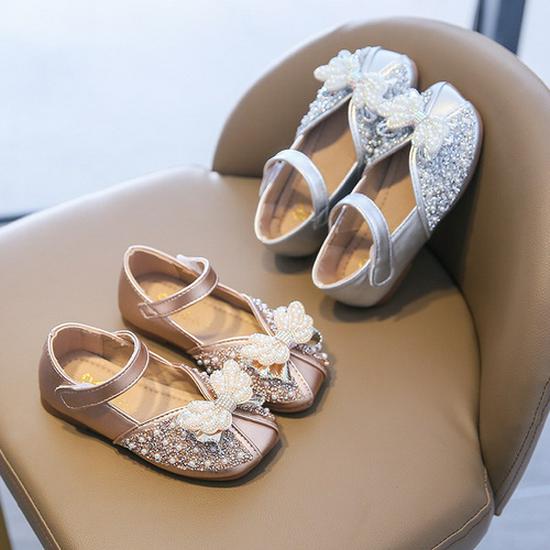 Autumn 2025 Soft Sole Slip-on Loafers for Baby Girls - Casual Princess Flat Shoes