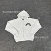 Corteiz Alcatraz Badge Patchwork Windbreaker Jacket Loose Fit Streetwear Unisex Lightweight Outerwear