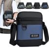Portable Multifunctional Mobile Phone Bag New Outdoor Commuter Portable Shoulder Bag Vertical Casual Minimalist Men's Messenger Bag