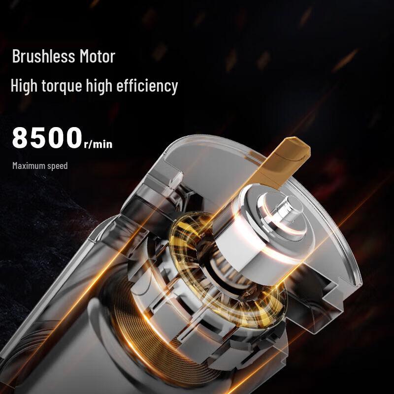 Deli 20V Cordless Brushless Angle Grinder CN plug (adapter included)